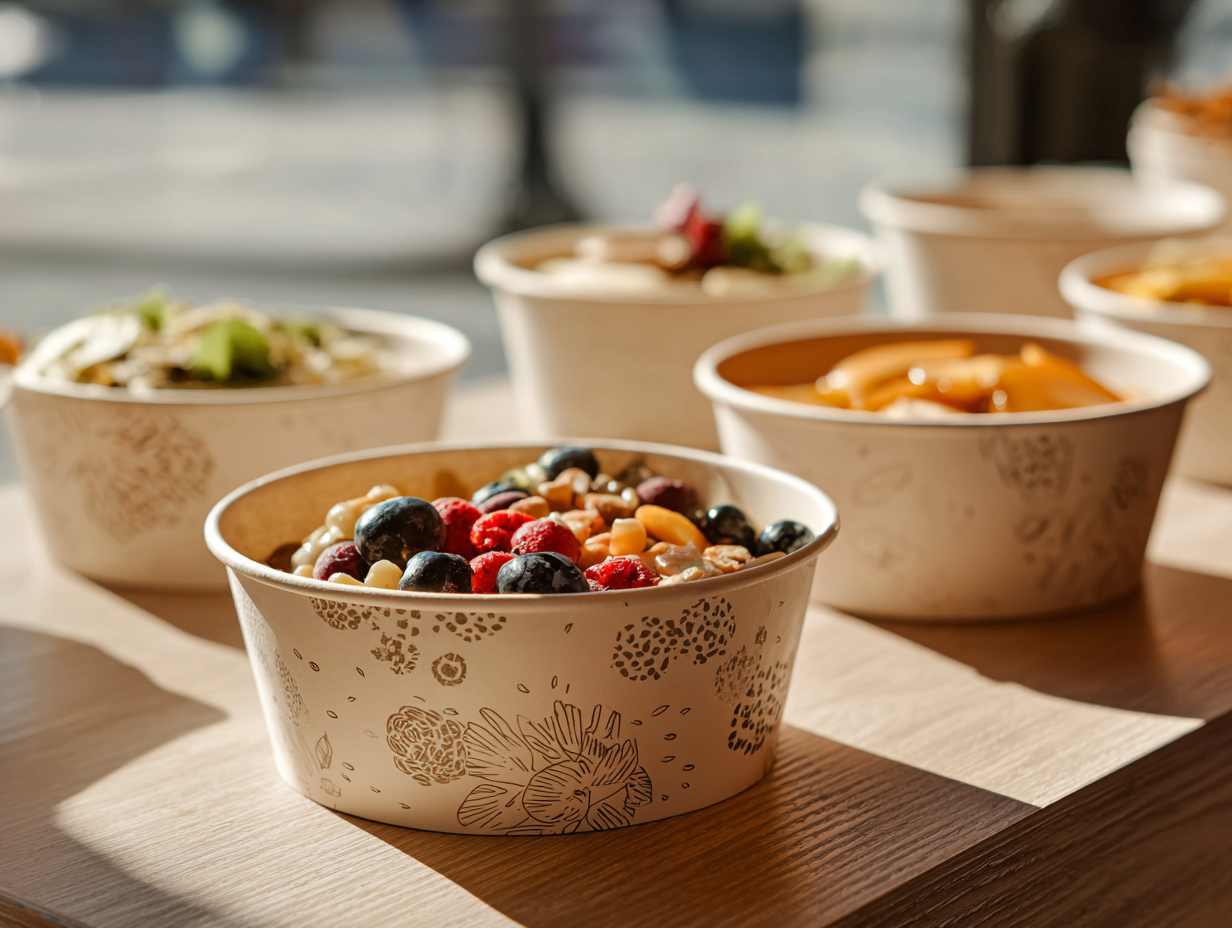 Custom Paper Bowls