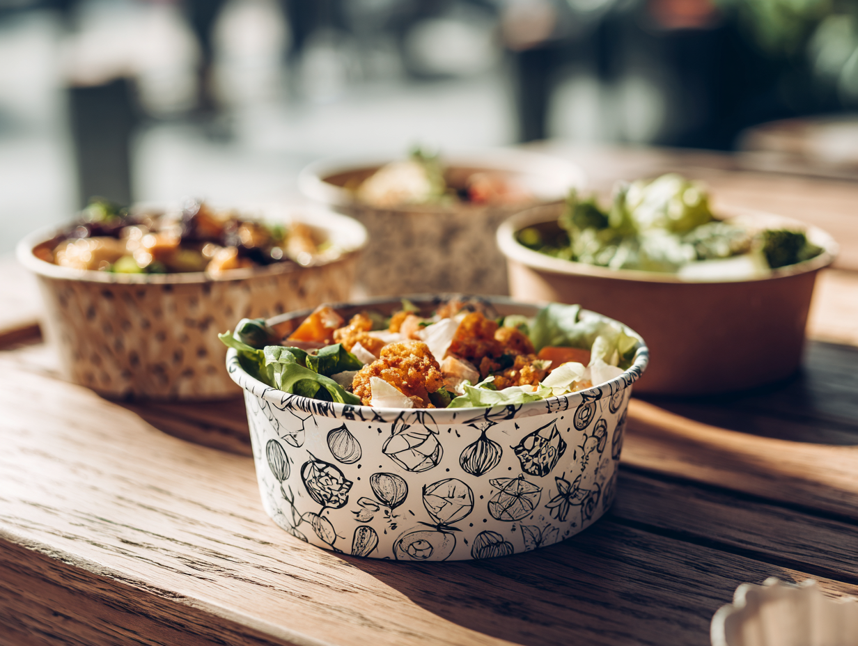 Custom Paper Bowls