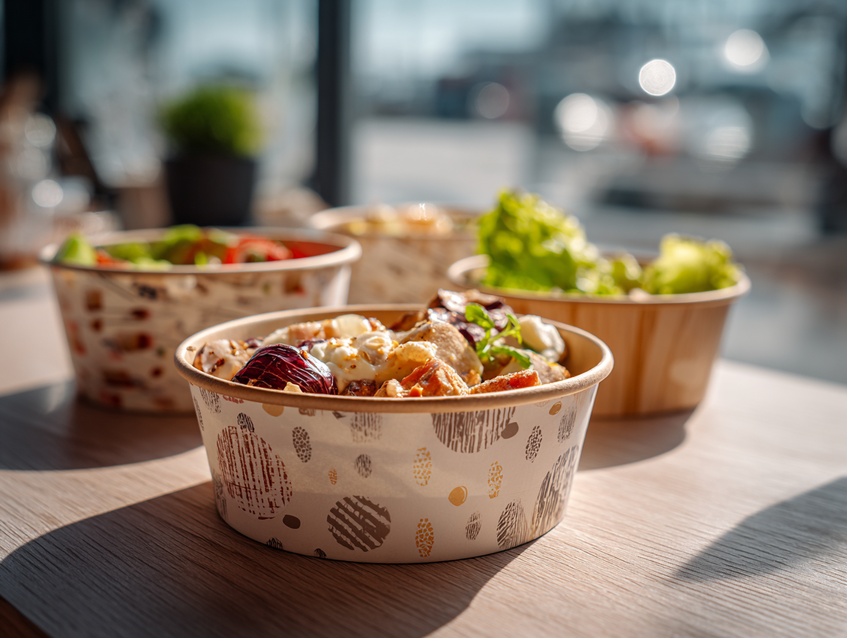 Custom Paper Bowls