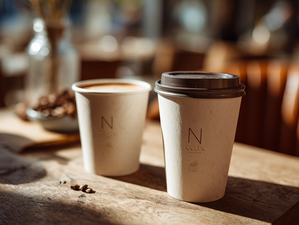 Custom Recyclable Coffee Cups