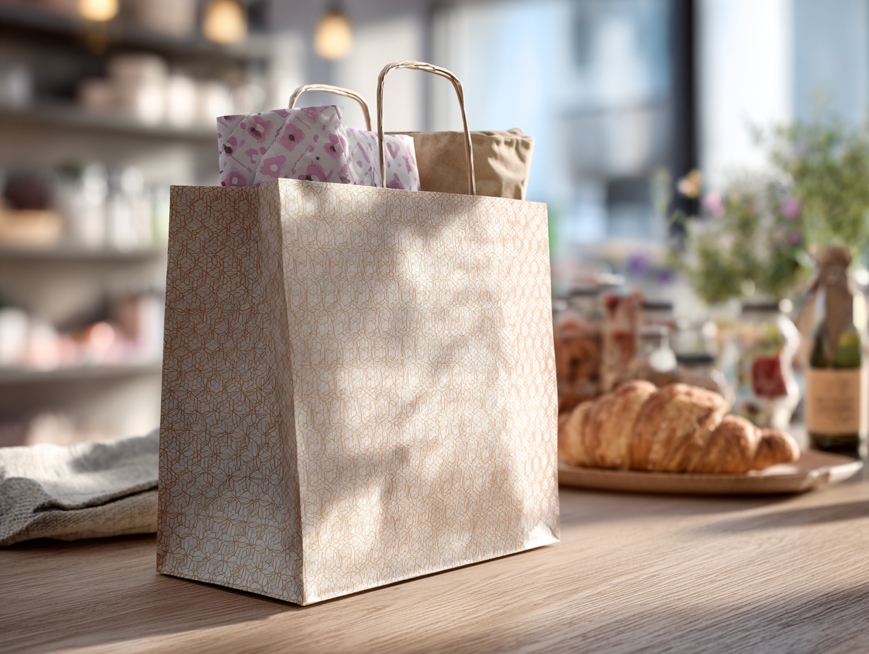 Custom Paper Shopping Bags