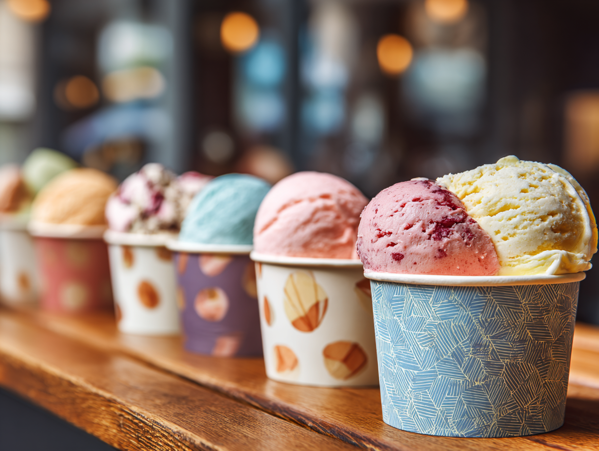Custom Ice Cream Cups