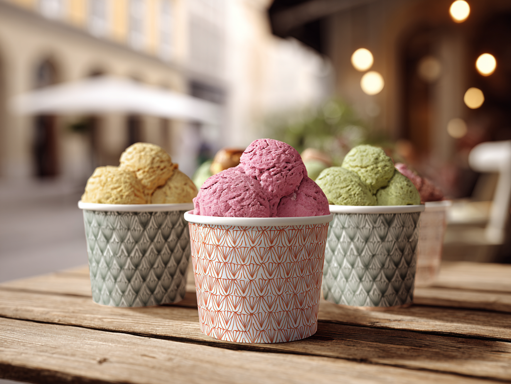 Custom Ice Cream Cups