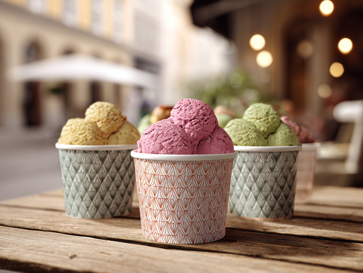 Custom Ice Cream Cups